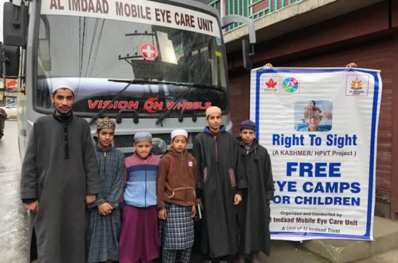 School Eye Screening Programs in Government Schools, Orphanages, and Madrasas
