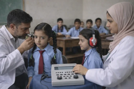ENT & Audiology Screening for school children